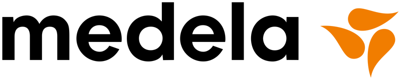 Logo Medela - Appareils et accessoires d'aide à l'allaitement de bébé.