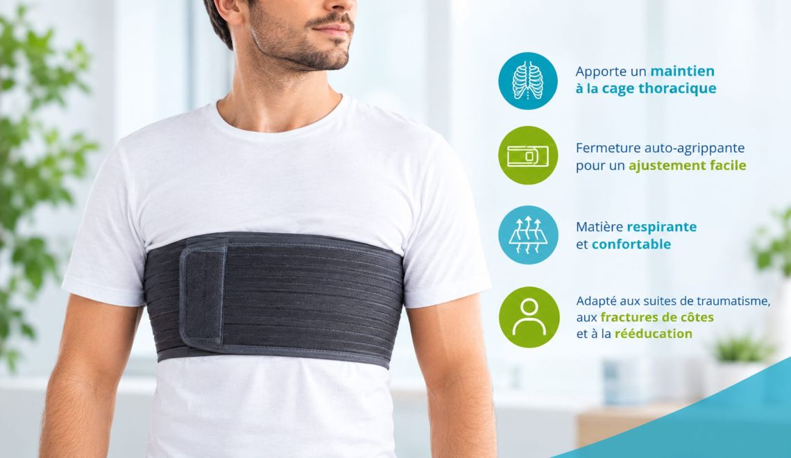 Maintien des côtes après un traumatisme ou une fracture : quelles solutions ?