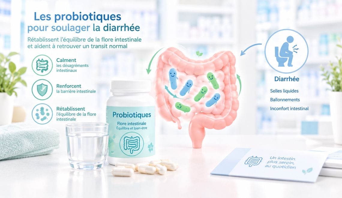 Probiotiques et diarrhée : lesquels choisir et comment les utiliser ?