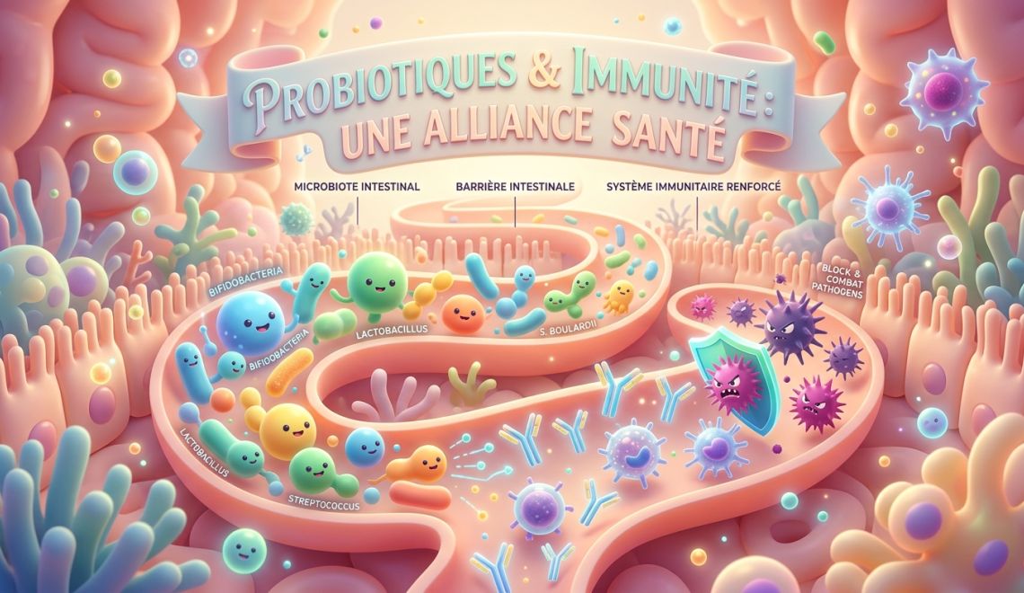 Probiotiques et immunité : peuvent-ils aider à soutenir les défenses naturelles ?