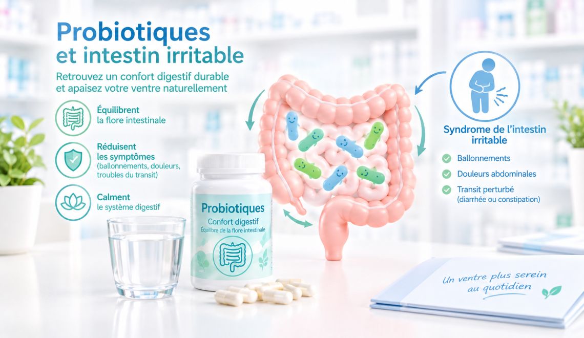 Probiotiques et syndrome de l’intestin irritable : que peut-on attendre ?