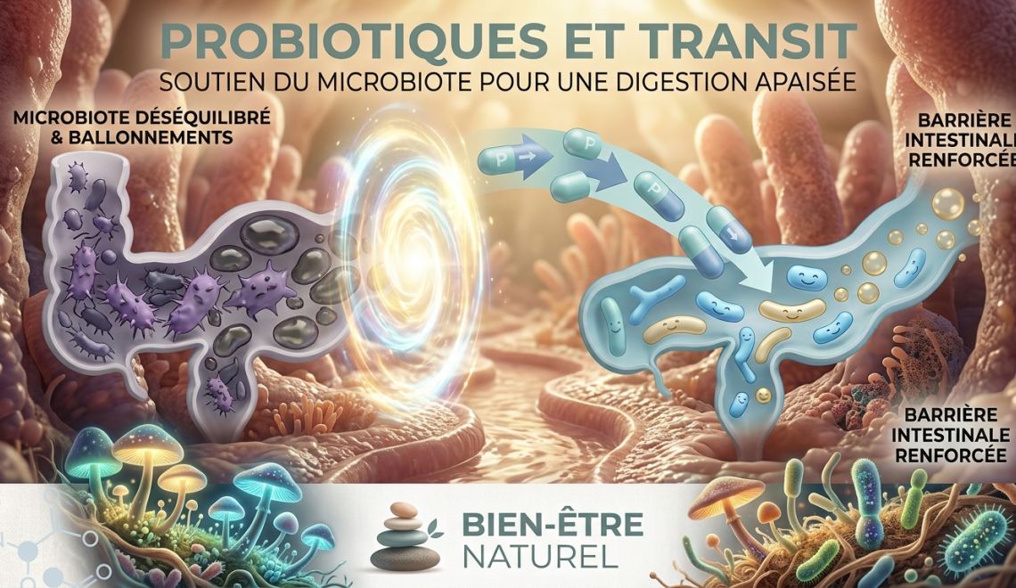 Probiotiques et transit : lesquels choisir en cas de constipation ou de transit irrégulier ?