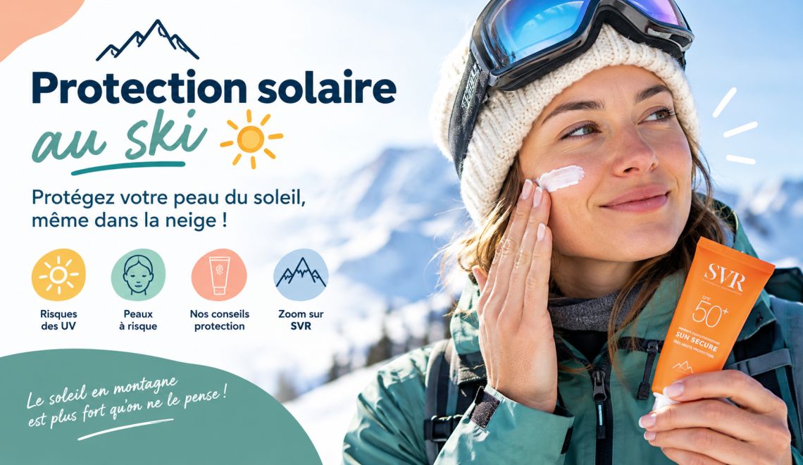 Protection solaire au ski : pourquoi protéger sa peau du soleil à la montagne