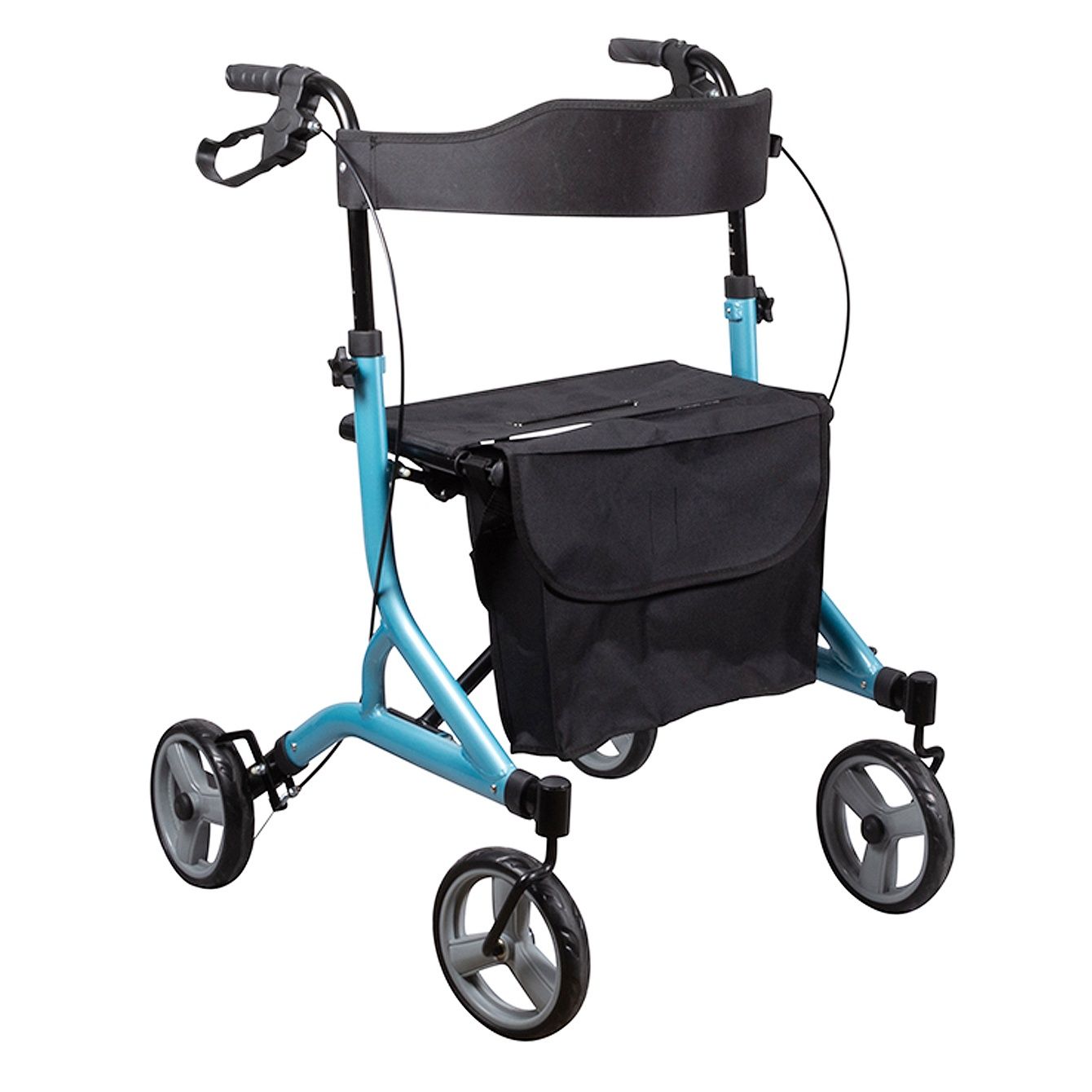 Déambulateur 4 roues léger et pliable Quava - Medical Domicile