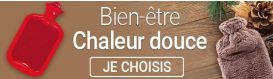 Idées cadeaux de Noël Chaleur Douce : bouillottes, packs chauffants...