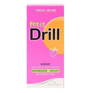 Petit Drill - Sirop Nourrisson Enfant - Toux sèche - 125 ml