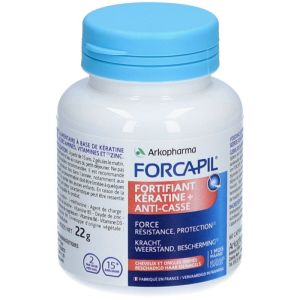 Forcapil Fortifiant Kératine + Anti-casse - 60 gélules