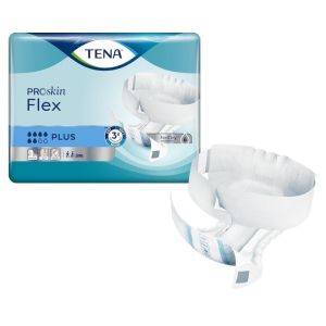 Protections contre incontinence moyenne Tena Flex Proskin Plus - Paquet de 30