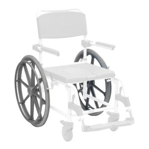 Grandes roues pour chaise de douche WC Aston - Par 2