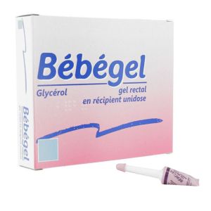 Gel rectal Bébégel - Constipation - 6 unidoses