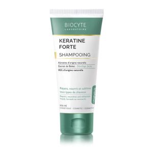 Shampoing Keratine Forte - Shampoing à la kératine - Tube 200ml