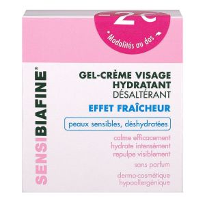Gel Crème Visage - Apaisante Hydratante Riche - Pot 50ml