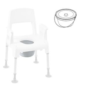Seau de rechange pour chaise WC et douche 3 en 1 Pico