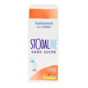 Sirop sans sucre Stodaline - Traitement de la Toux - 200ml avec godet doseur