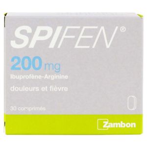 Spifen 200mg - Douleurs et Fièvre - 30 comprimés