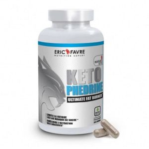 Keto Phedrine Fat Burner - Limite fatigue Améliorer oxydation des graisses - 90 gélules