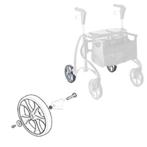 Roue arrière complète pour rollator Jazz 610 - Jazz 2