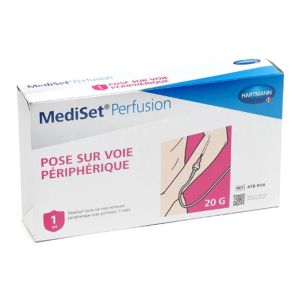 Mediset - Perfusion pose sur voie périphérique