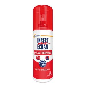 Insect Ecran - Répulsif Peau Spécial Tropiques - Spray 75 ml