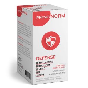 Physionorm Defense - Affections voies respiratoires supérieures - 60 Comprimés