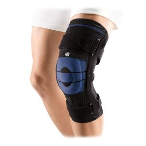 Attelle de genou GenuTrain S Pro - Noir - Gonarthrose Arthrites - Genou Gauche