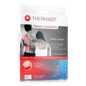 ThermHot - Patchs chauffants Multizones - 13 x 10 cm - 2 Patchs