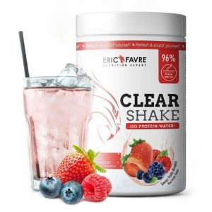 Clear Shake Iso Protein Water Fruits Rouges - Maintien masse musculaire - Pot 750 g