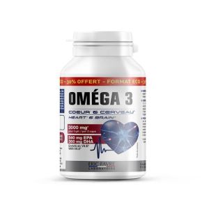 Omega 3 - Coeur et Cerveau - 120 capsules