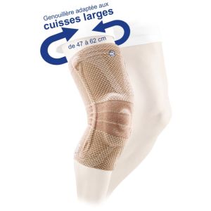 Genouillère Cuisse Large - GenuTrain Confort - Beige
