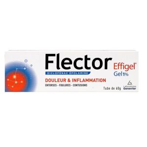 Flector Effigel Gel 1% - Douleur Inflammation - Tube 60g
