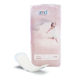 Serviettes incontinence féminine légère à modérée Lady Maxi x16 - AMD