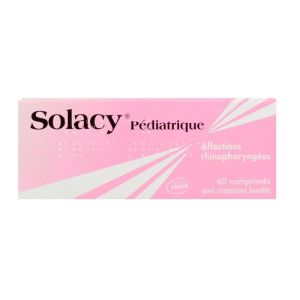 Solacy Pédiatrique - Affections rhinopharynginées - 60 comprimés