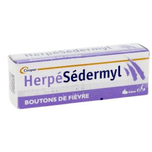 HerpéSédermyl Aciclovir 5% Bouton de fièvre - tube 2g