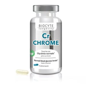 Cr Chrome - Glycémie normale - 60 Gélules