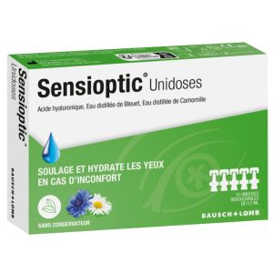 Sensioptic Unidoses - Sécheresse ouculaire - 10 x 0,5ml