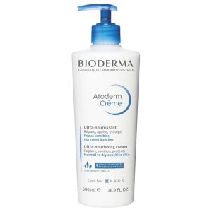 Atoderm Crème Ultra - Crème Hydratante Ultra-Nourrissante - Visage et corps - 500 ml