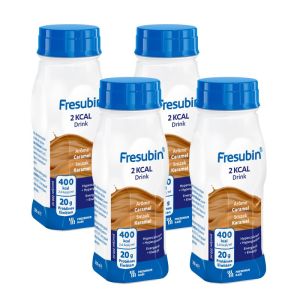Fresubin - Drink - 2 Kcal - Boisson nutritionnelle - Caramel - 4 x 200ml