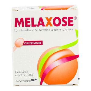 Melaxose Gelée Orale - Constipation - Adulte - Pot 150g avec Cuillère mesure
