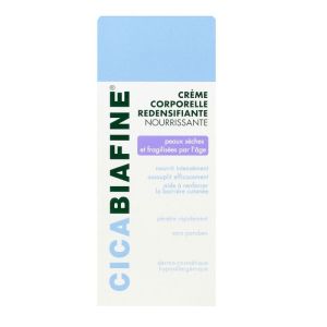 Cicabiafine - Crème Corporelle Redensifiante Nourrissante - Peau sèche fragilisée par l'âge - Tube 150ml