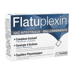 Flatuplexin - gaz intestinaux et ballonnements - 16 Sachets