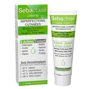 Sebactase - Imperfections cutanées - Crème 50 mL