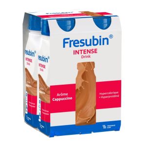 Fresubin - Intense Drink - Boisson nutritionnelle - Capuccino - 4 x 200ml
