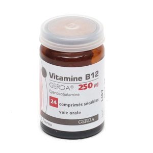 Vitamine B12 250 µg - 24 comprimés
