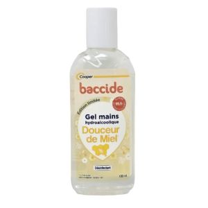 Gel hydralcoolique Mains - Désinfectant - Douceur de Miel - Flacon 30 ml