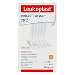 Wound Closure Strip - Sutures Cutanées Adhésives - 3 x 75 mm - 2 x 5 Strips