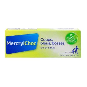 MercrylChoc Emulsion Contusions - Coups Bleus Bosses - Tube 50ml