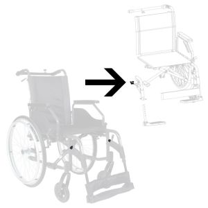 Kit positionneur et visserie pour Fauteuil roulant Novo