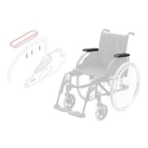 Manchette accoudoir Fauteuil Roulant Action 2 NG ou 3 NG - INVACARE