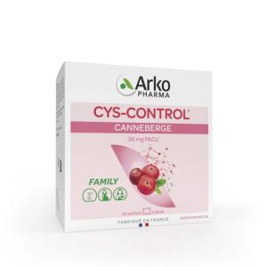 Cys-Control® Canneberge - Confort urinaire - 20 sachets