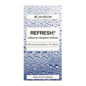 Refresh Collyre Yeux secs 0,4ml - 90 Unidoses